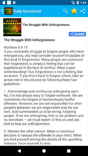 Dr. Charles Stanley Devotional Screen 2