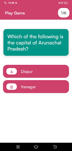 BrainBurst Trivia Screen 3