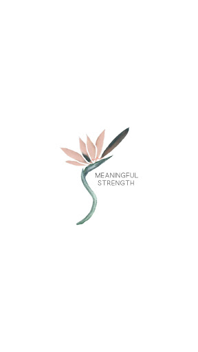 Android application Meaningful Strength screenshort