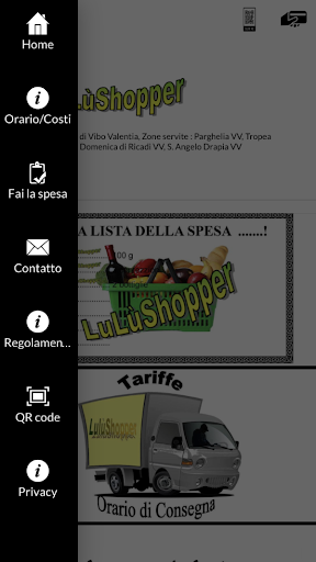 Android application Lulùshopper screenshort