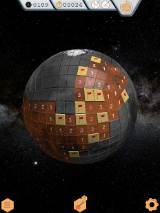 Globesweeper - Minesweeper on a sphere 1.5.10 APK screenshots 13