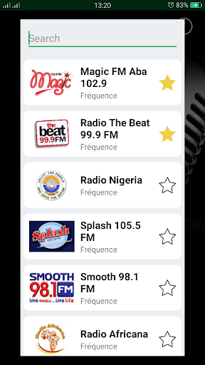 Android application Radio Nigeria screenshort