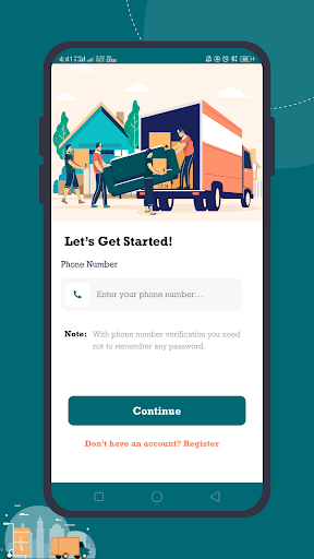 Android application Kangaroo App screenshort