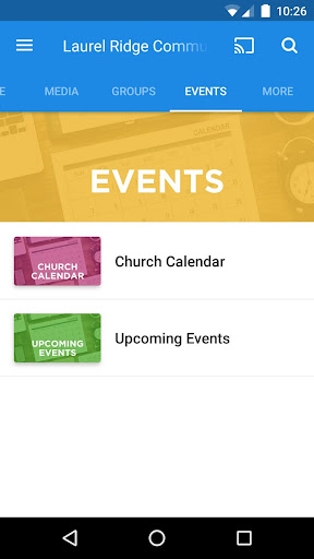 Laurel Ridge Community Church Screen 3