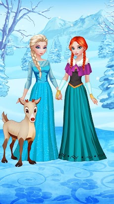 雪の女王 ドレスアップ - 女の子のゲームのおすすめ画像1