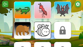 Game screenshot ABC Kids - Coloring Animals hack