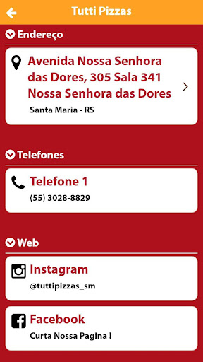 Tutti Pizzas Delivery Screen 3
