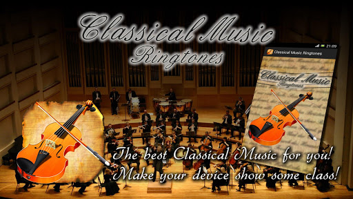 Android application Classical Music Ringtones screenshort