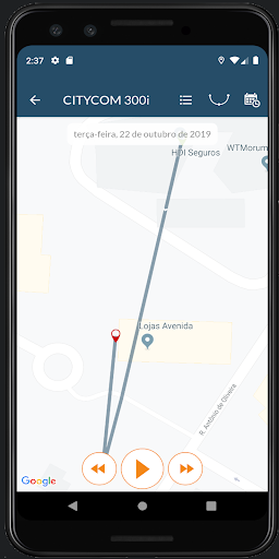Ampla Rastreamento Screen 3