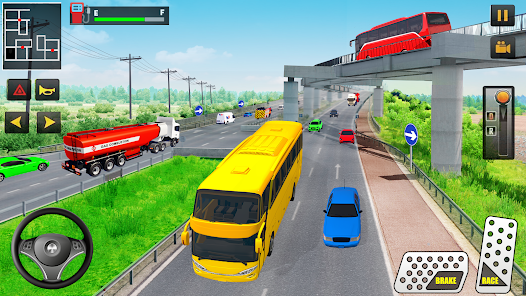 Passenger Bus Driving Games 3D  screenshots 9