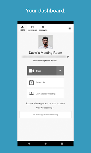 Android application BuddyXMeet screenshort