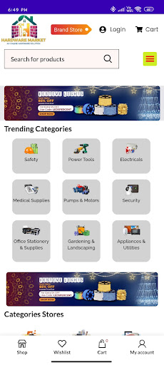 Android application Hrdware Market screenshort