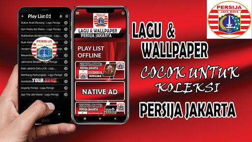 Lagu Persija Jakarta Offline Screen 2