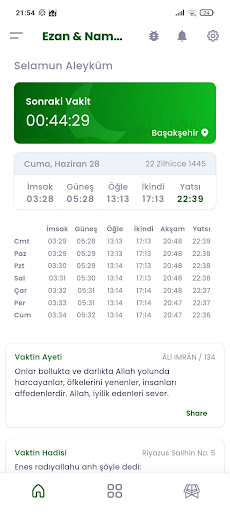 Android application Azan & Prayer Time screenshort