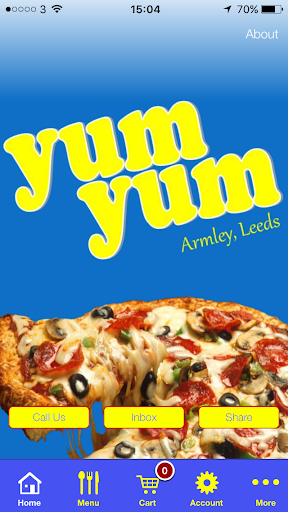 Android application Yum Yum Armley Leeds screenshort