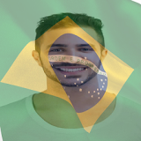 flage profil brezil free icon