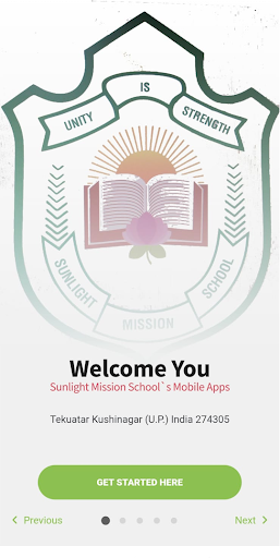 Android application Sunlight Mission School screenshort