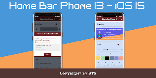 Home Bar iPhone 14 iOS 16  screenshots 1