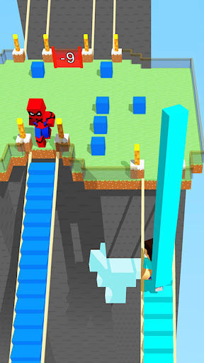 Android application Craft Bridge Race screenshort