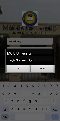 Android application MCIU eLibrary screenshort