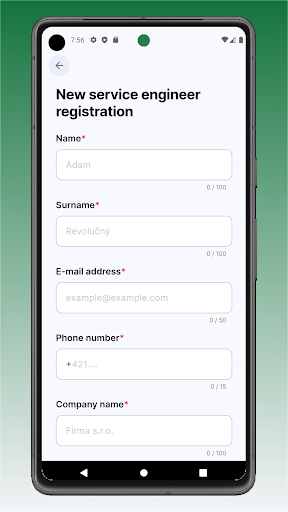 Android application EKOM App screenshort