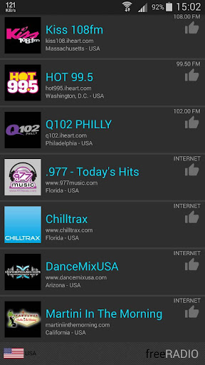 freeRADIO Screen 2