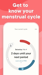 Clue Period Tracker & Calendar Screenshot