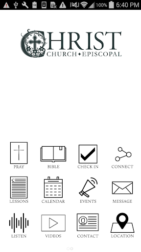 Android application Christ Church Episcopal Tyler screenshort