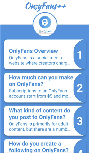 Onlyfans android to on how download videos Onlyfans APK
