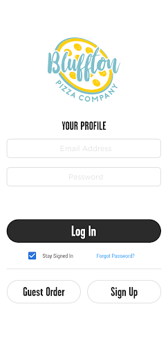 Screenshot of Bluffton Pizza Company