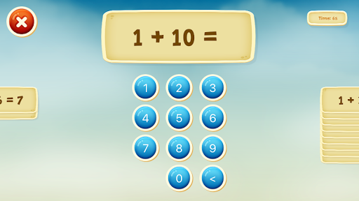Android application Math Practice: Arithmetic screenshort