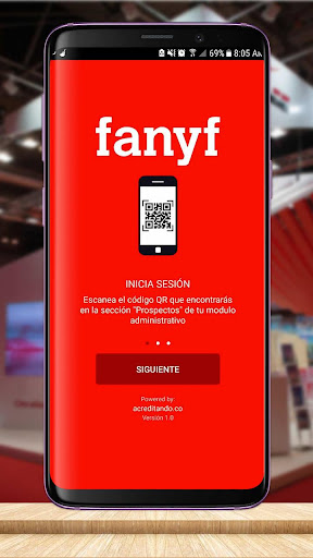 Android application FANYF Check in screenshort