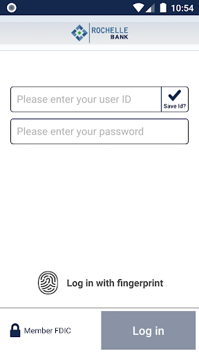 Rochelle Bank Business Mobile Screen 2