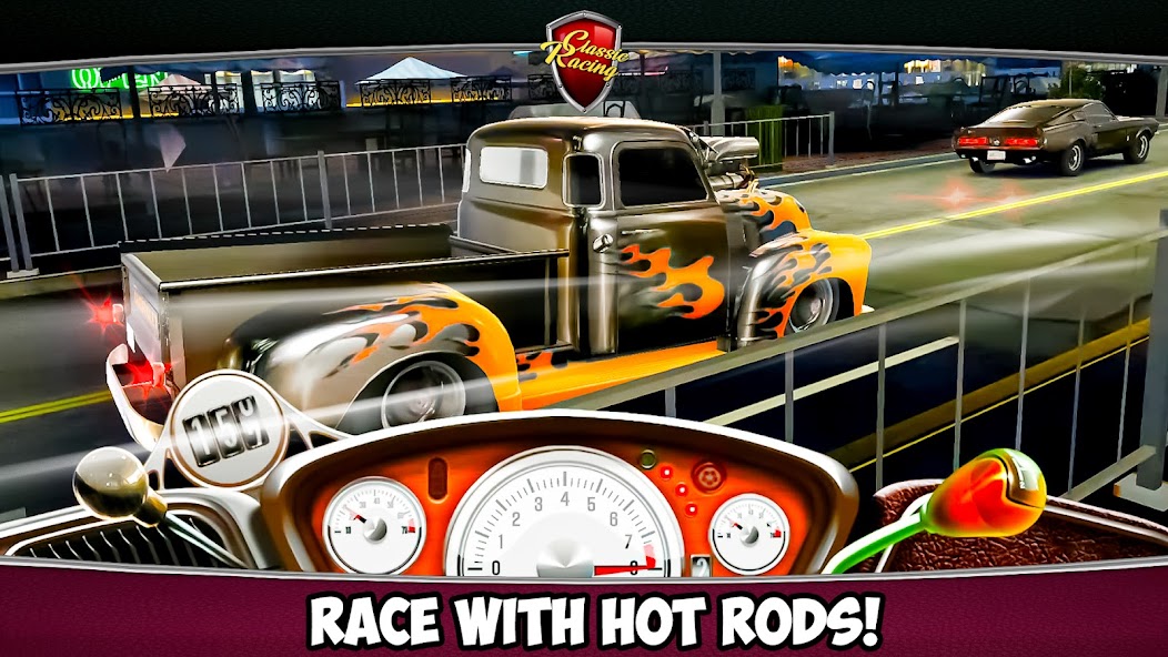 Classic Drag Racing Car Game banner