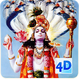 4D Vishnu Avatars - Dashavatara Live Wallpaper icon