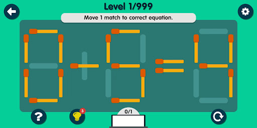 Matches Math Puzzle Screen 2