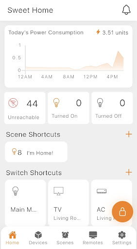 Android application SRAC-Tech Home screenshort