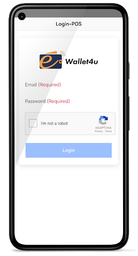 eWallet4u-POS Screen 2