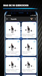 Imágen 3 Ejercicios Hombro Espalda PRO android