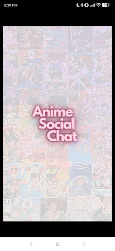 Android application Anime Social Chat screenshort
