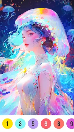 Game screenshot Coloring by number hack