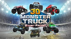 3D Monster Truck Parking Gameのおすすめ画像1