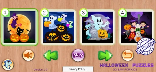 Halloween Puzzles & Ghost Jigs
