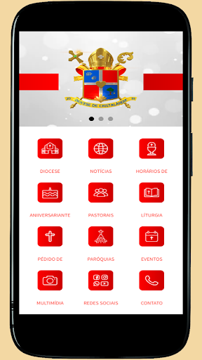 Android application Diocese de Cristalândia - TO screenshort