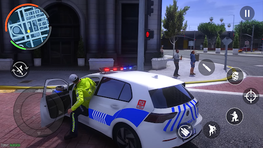 Golf 8 Police Simulator Game