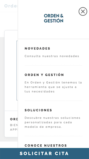 Orden y Gestión Screen 2