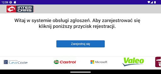 Android application IC.Recepcja.BIS screenshort