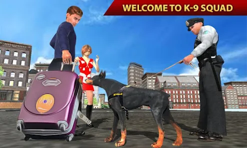Download do APK de Cachorro correr atrás Jogos : Polícia Crime