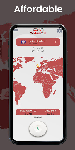 TekLan VPN Screen 2