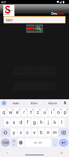 Android application DeuSyno - Deutscher Thesaurus screenshort